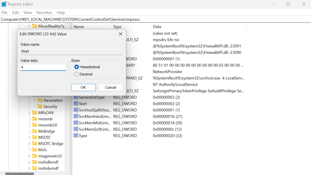 Windows Defender Firewall