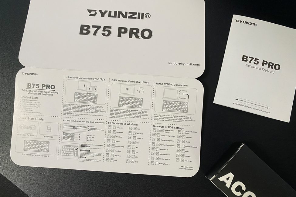 YUNZII B75 PRO