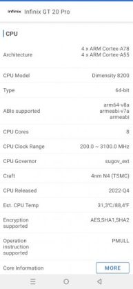 Infinix GT 20 Pro test