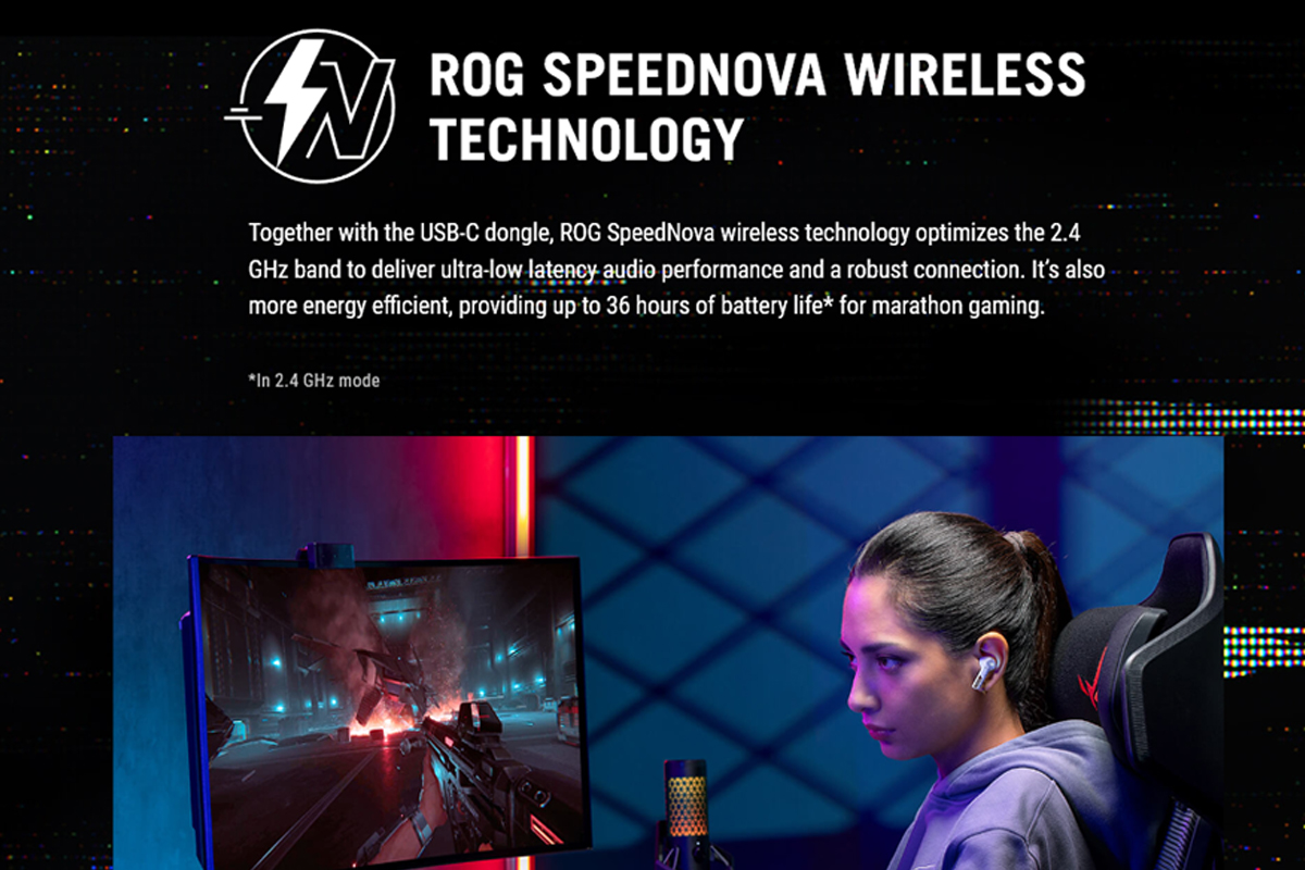 ASUS ROG Cetra True Wireless SpeedNova