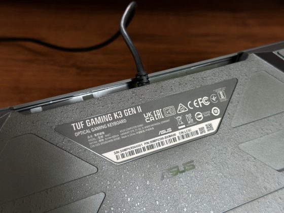 ASUS TUF Gaming K3 Gen II