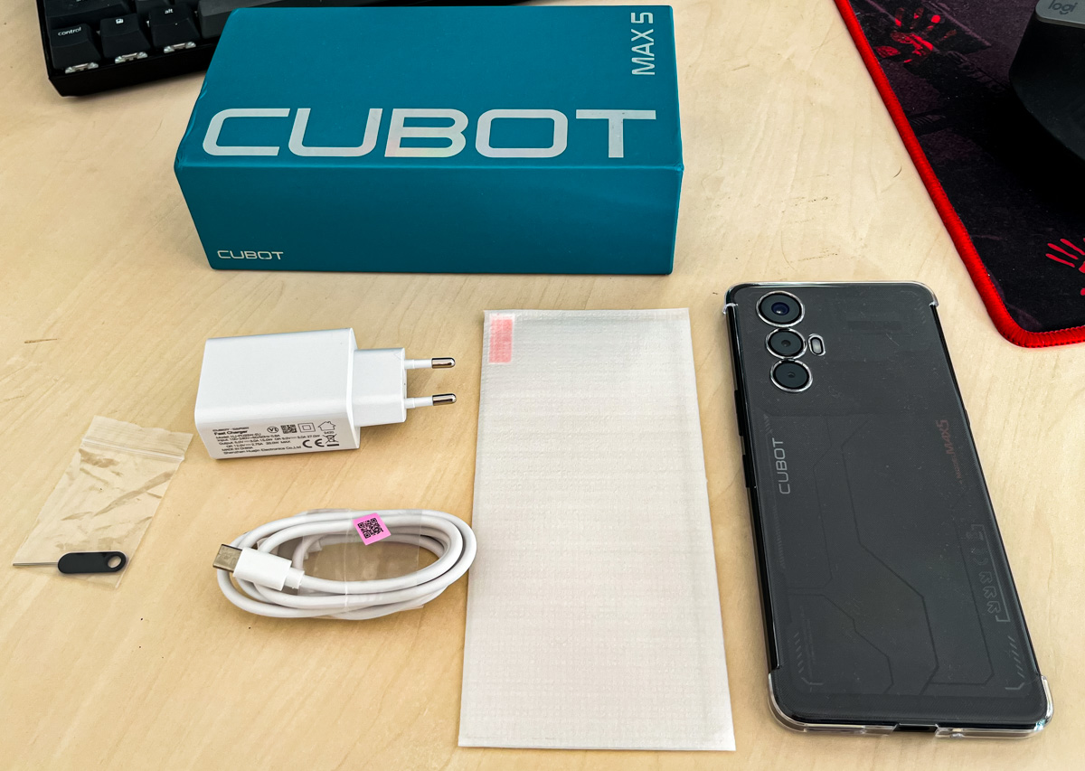 Cubot MAX 5 - What in the box