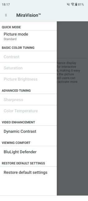 Cubot MAX 5 display setting