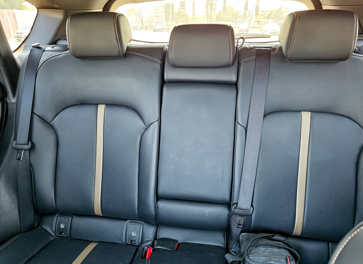 Mazda CX-60 rear seats