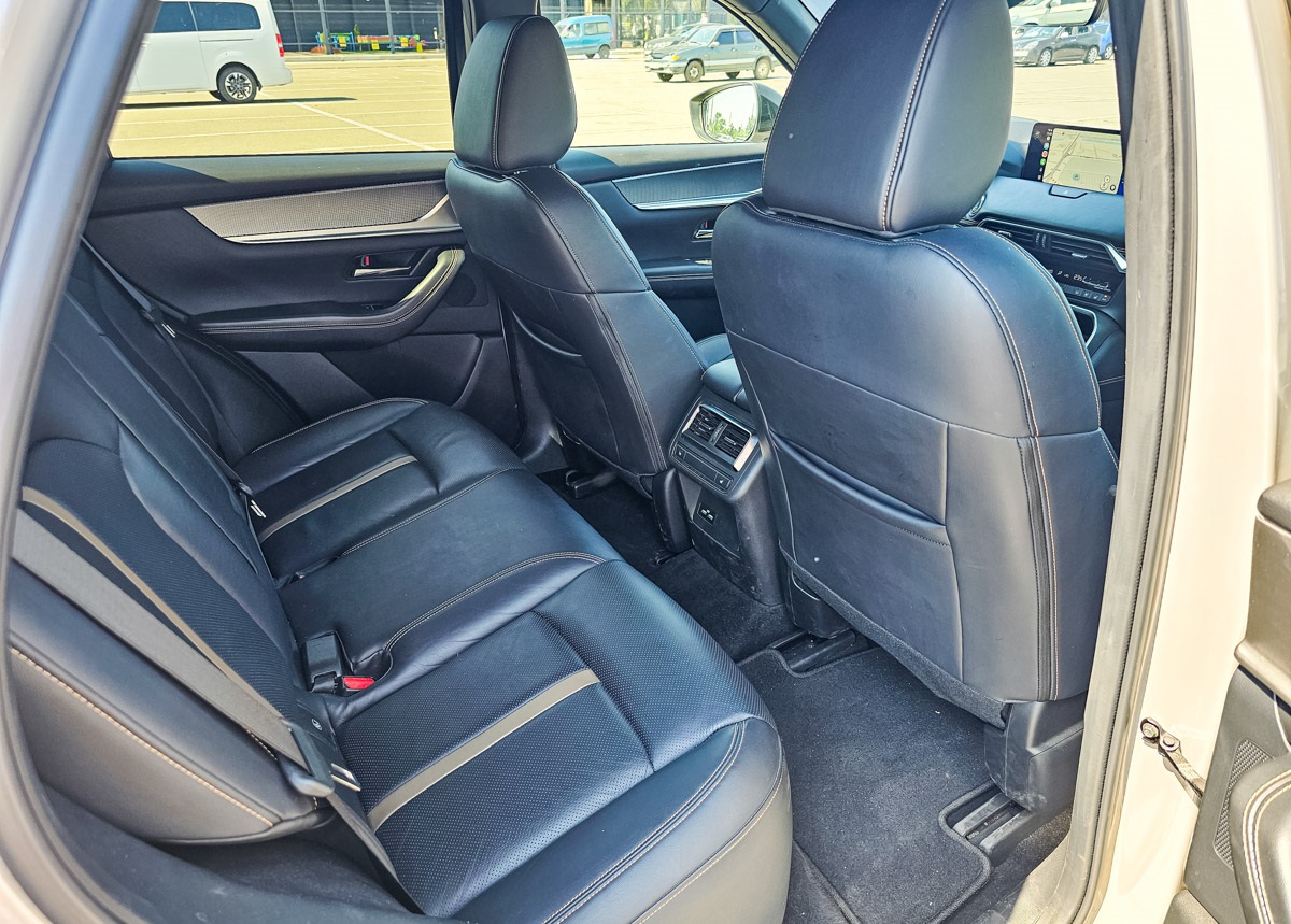 Mazda CX-60 rear seats