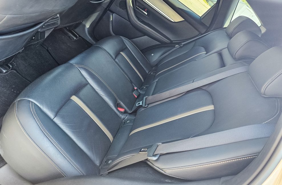 Mazda CX-60 rear seats