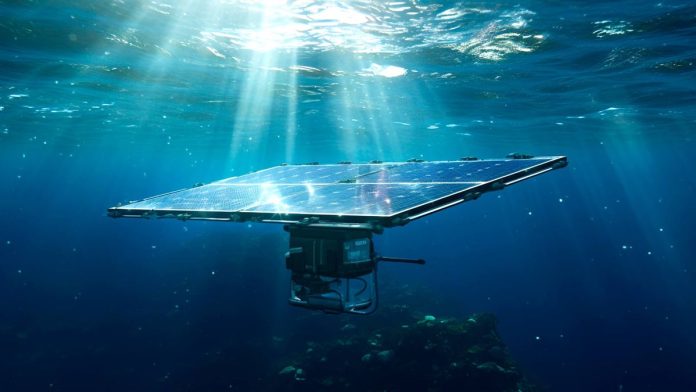 Solar Cell Under Water