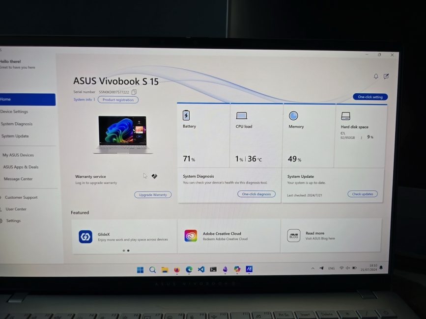 ASUS Vivobook S 15 S5507