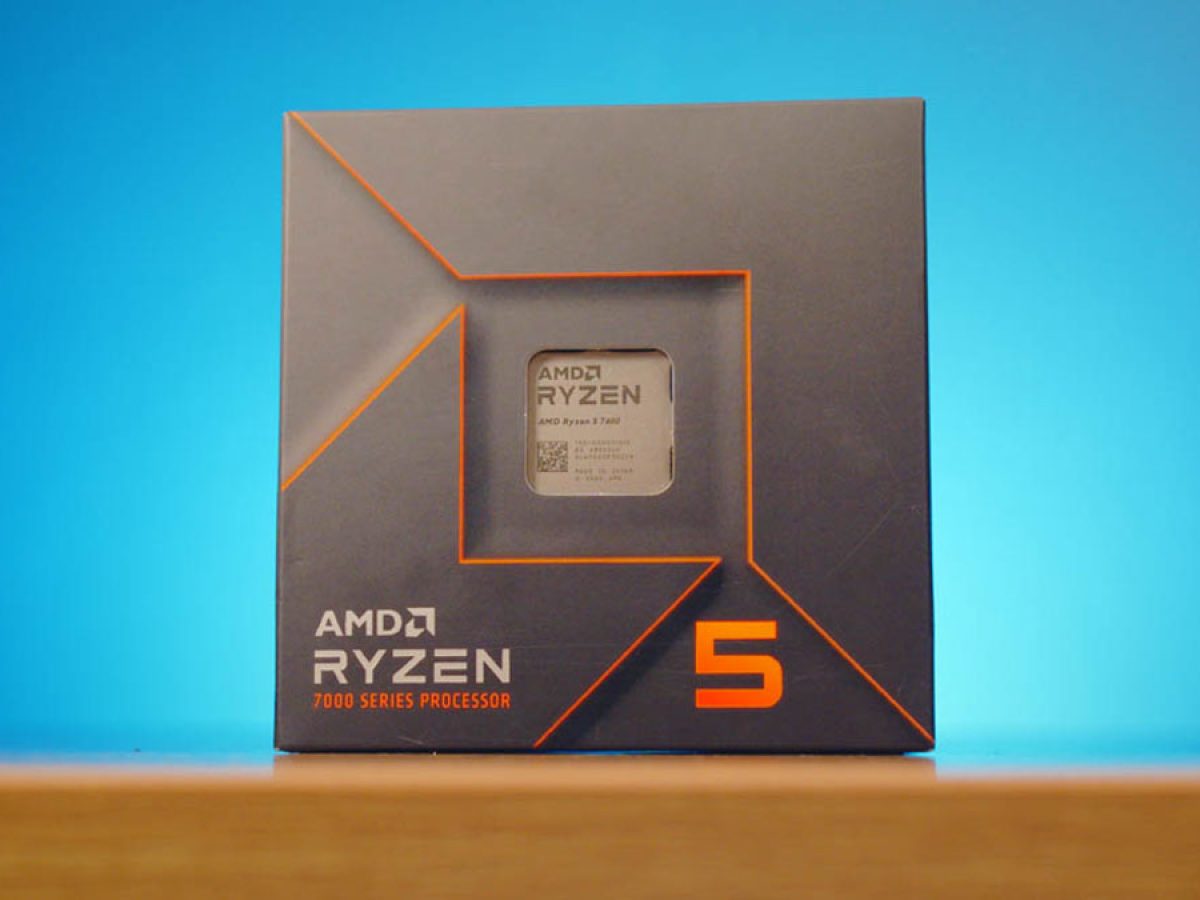 AMD Ryzen 5 7600X Processor (Zen 4) 6-Core 4.7GHz AM5 105W