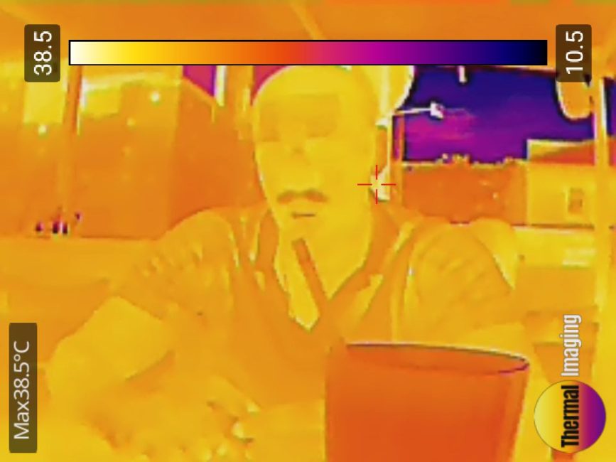 Phonemax R4GT - Thermal Image Camera Test