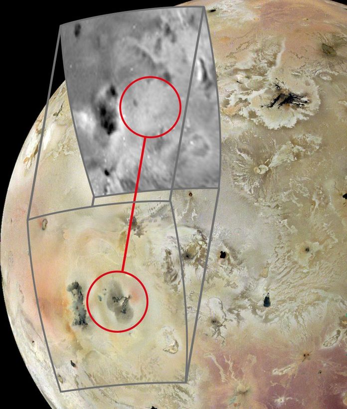 Зонд NASA Juno виявив новий великий вулкан на супутнику Юпітера Іо