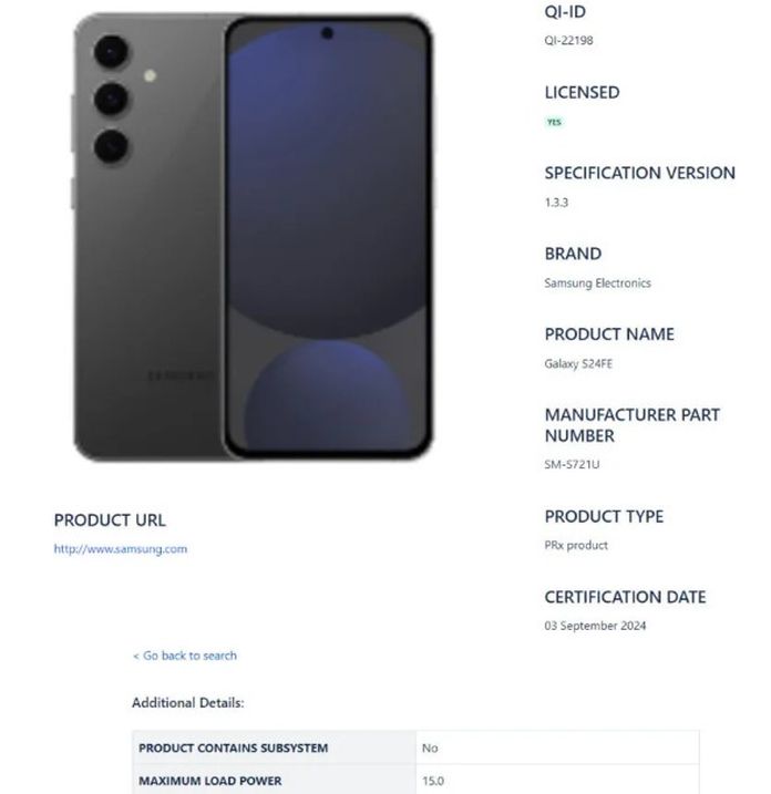 Samsung Galaxy S24 FE Samsung Galaxy S24 FE