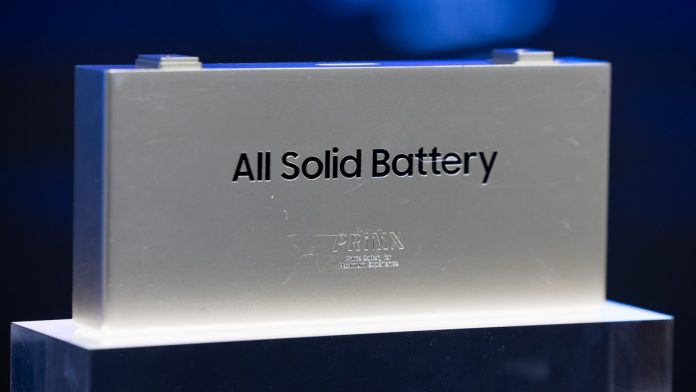 Samsung All Solid Battery