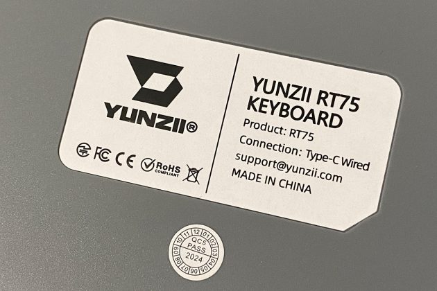 YUNZII RT75