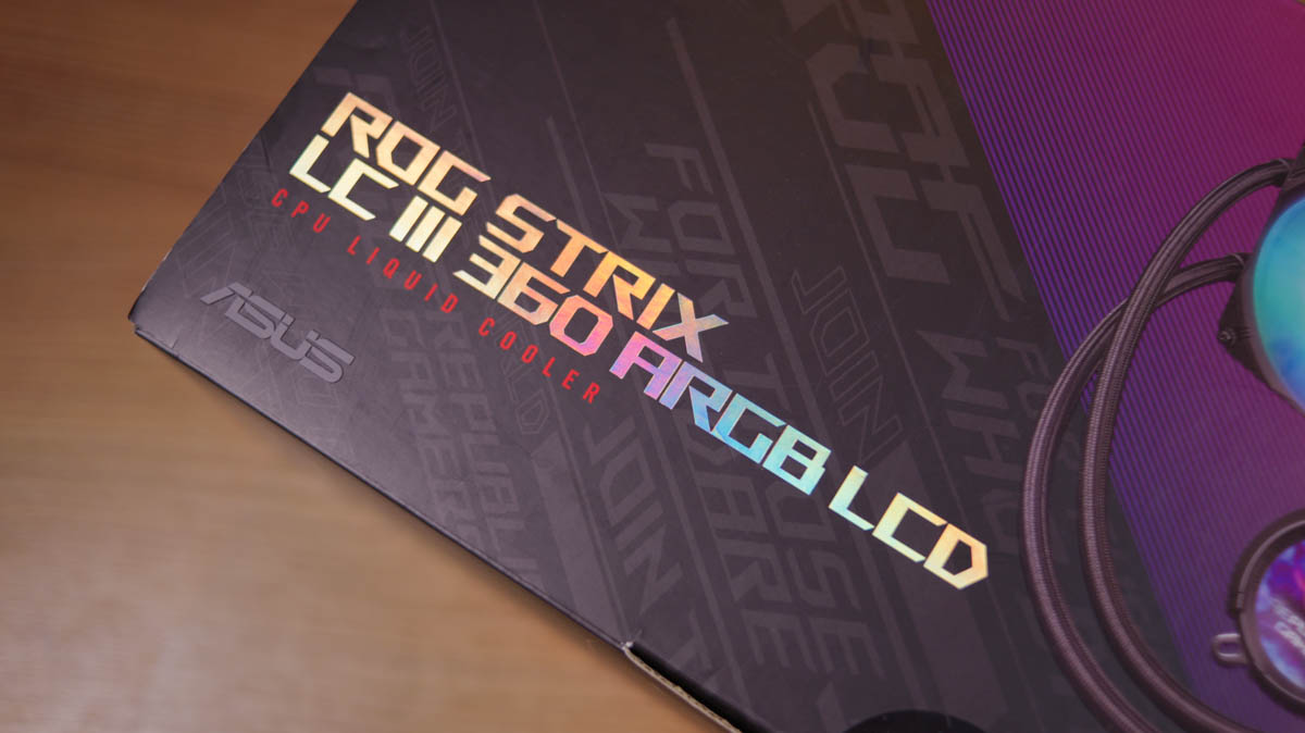 ASUS ROG Strix LC III 360 ARGB LCD