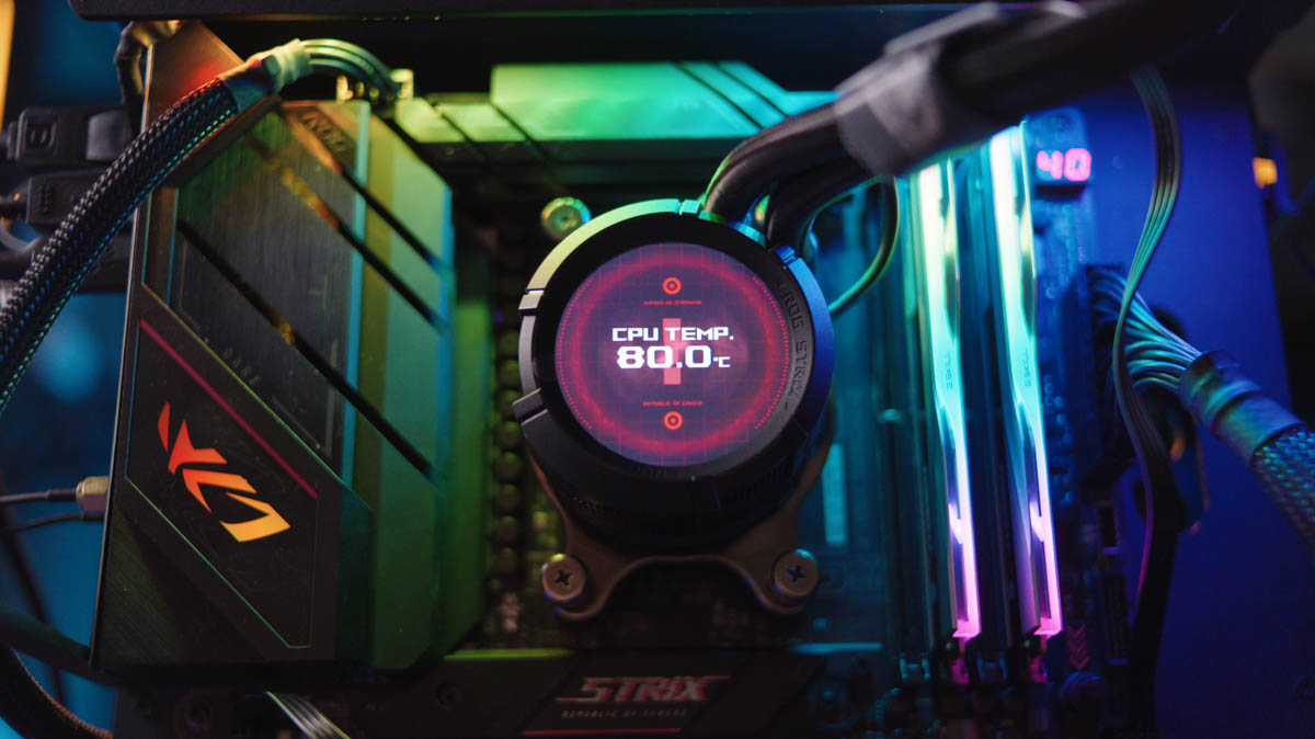 ASUS ROG Strix LC III 360 ARGB LCD