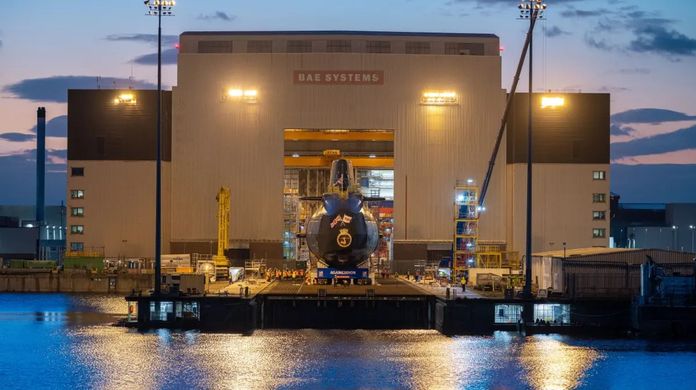 Британія спустила на воду новий атомний підводний човен