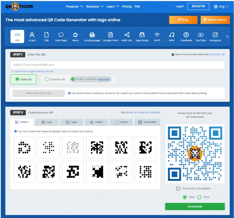 QR TIGER