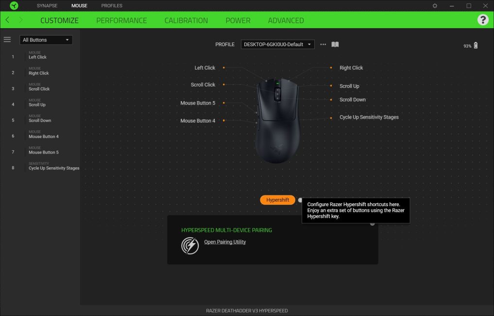 Razer DeathAdder V3 HyperSpeed