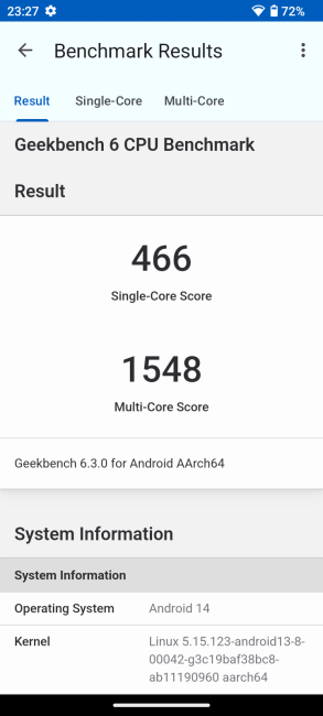 Cubot A20 Benchmarks