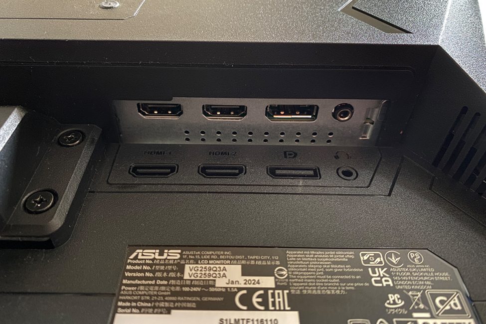 ASUS TUF Gaming VG259Q3A