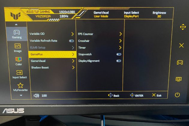 ASUS TUF Gaming VG259Q3A