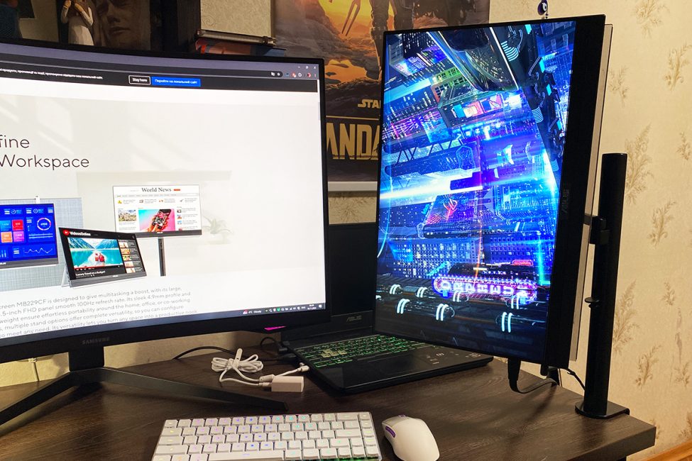 ASUS ZenScreen MB229CF