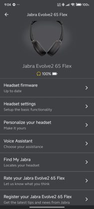 Jabra Evolve2 65 Flex