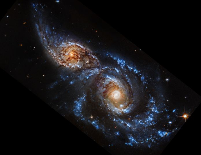 Galaxies IC 2163 and NGC 2207