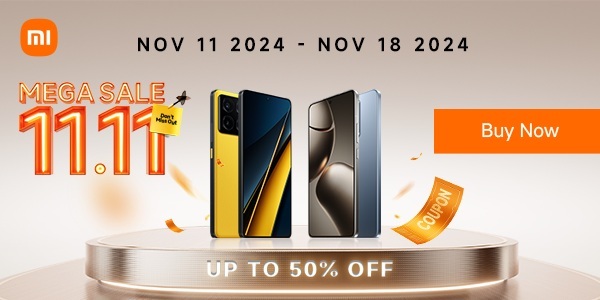 Xiaomi 11.11 Mega Sale