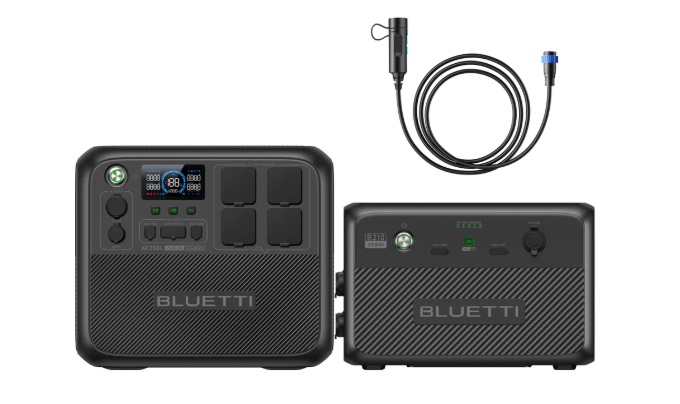 BLUETTI AC200L + B210 Expansion Battery