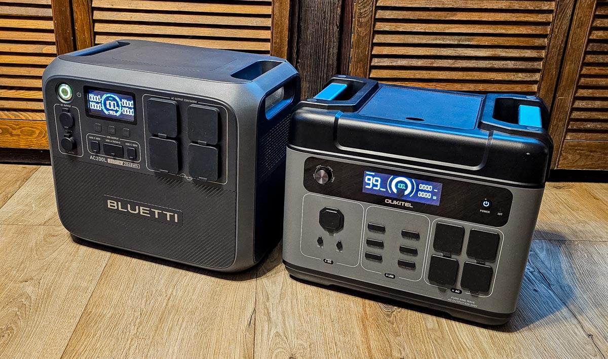 BLUETTI AC200L vs OUKITEL P2001 Plus