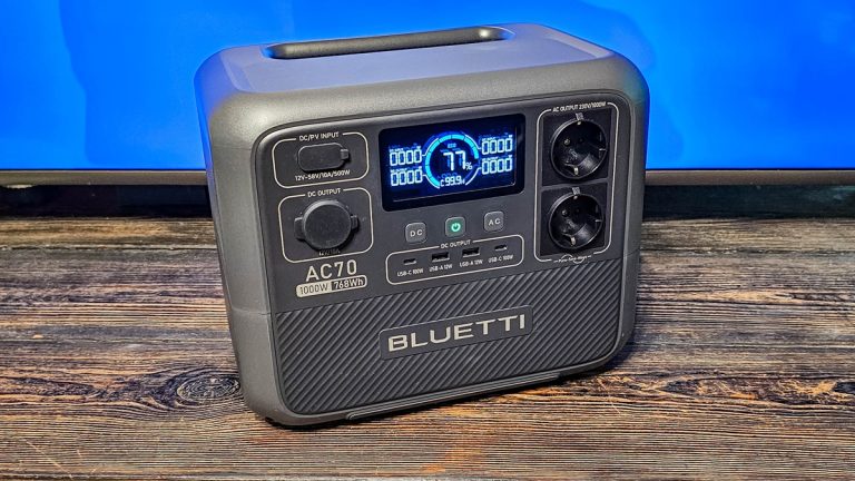 BLUETTI AC70 Portable Power Station Review: Compact Yet Powerful