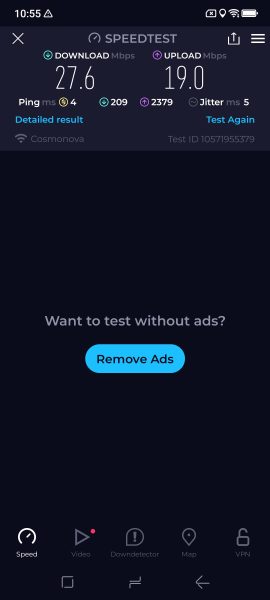 Fossibot S3 Pro speedtest