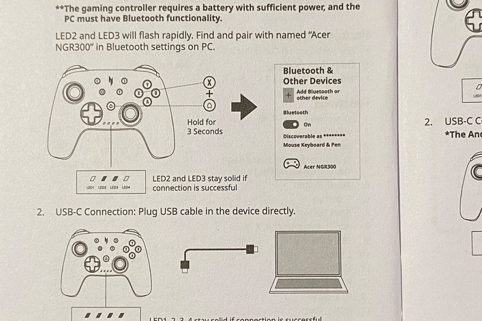 Nitro Wireless Gaming Controller NGR300