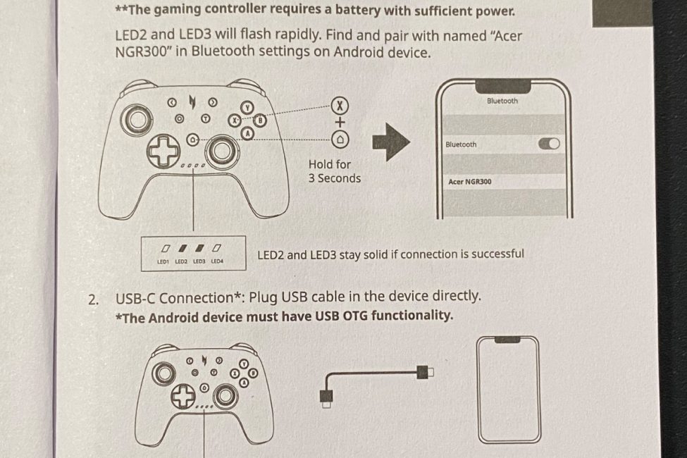 Nitro Wireless Gaming Controller NGR300