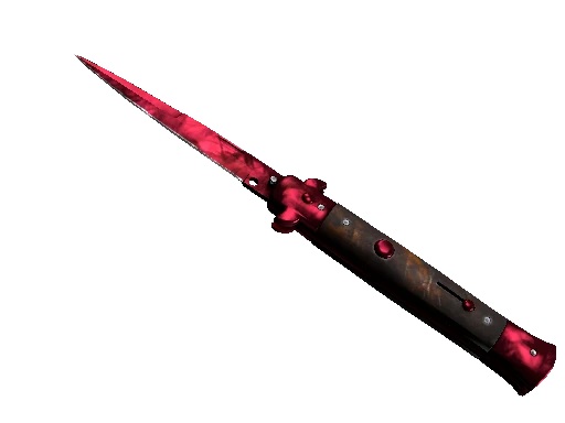 Stiletto Knife | Doppler (Ruby)