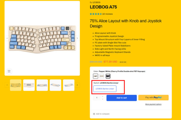 LEOBOG A75