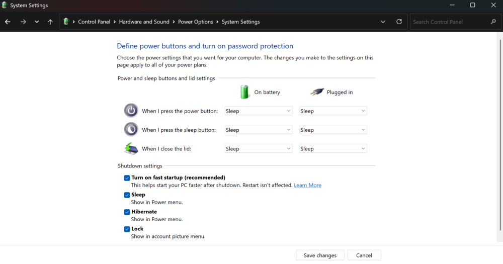 Power Saving Modes