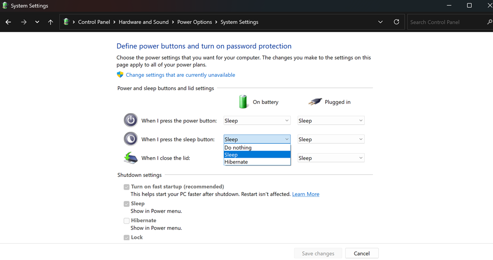 Power Saving Modes