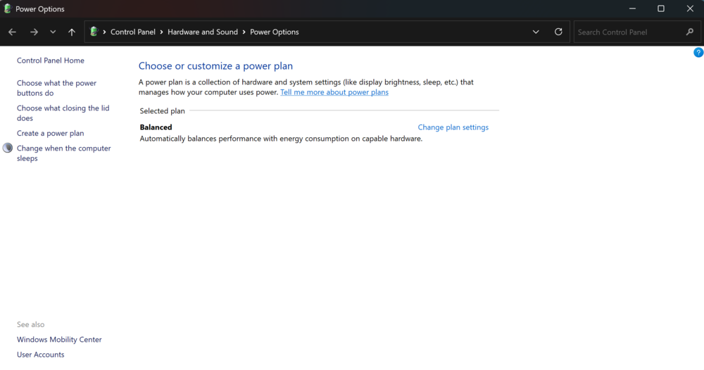 Power Saving Modes