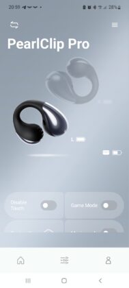 soundpeats pearlclip pro app