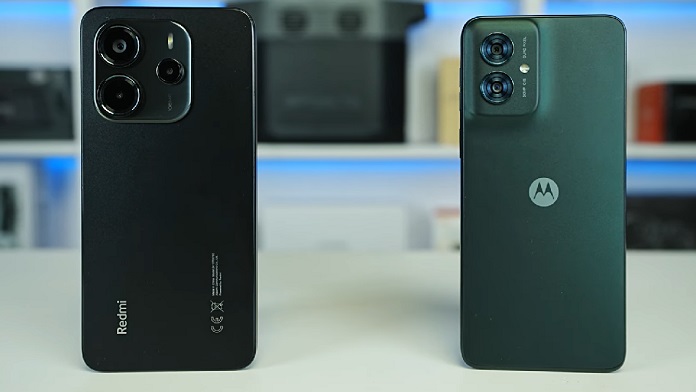 Xiaomi Redmi Note 14 and Motorola Moto G55 Xiaomi Redmi Note 14 vs Motorola Moto G55