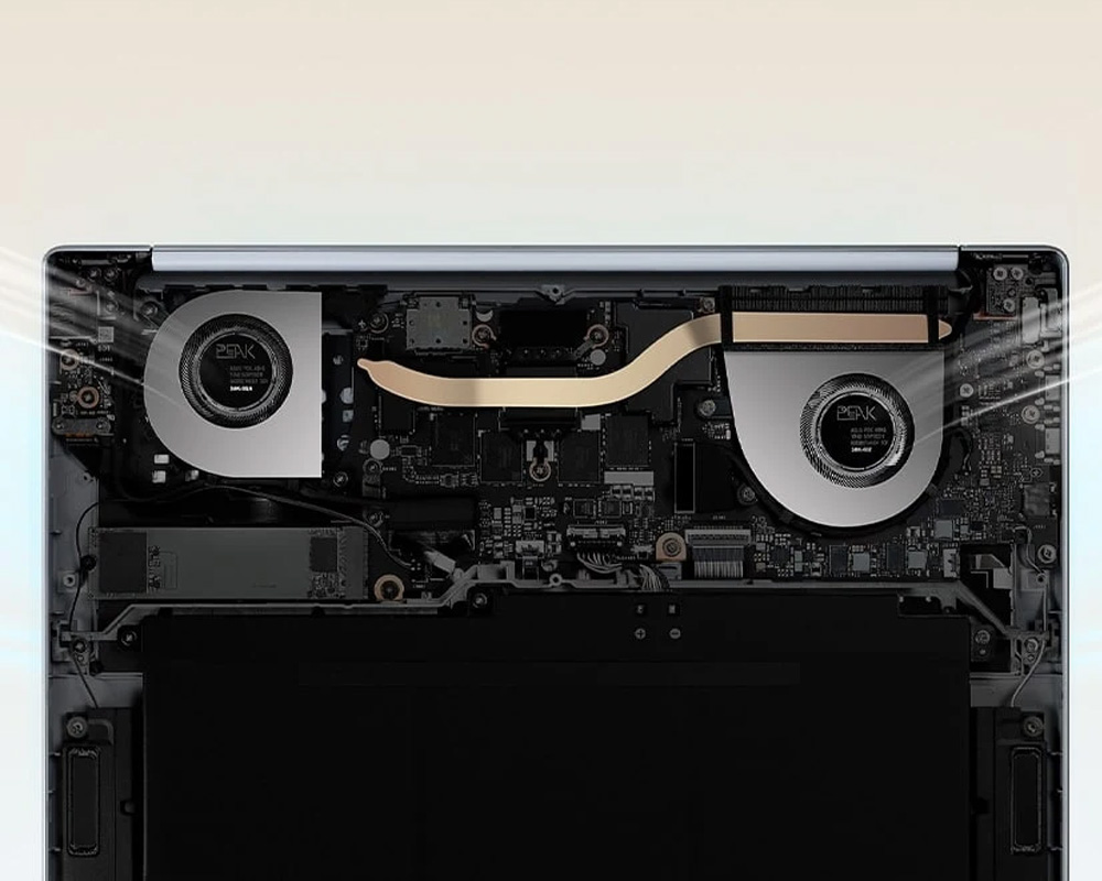 ASUS Zenbook A14 cooling cooling