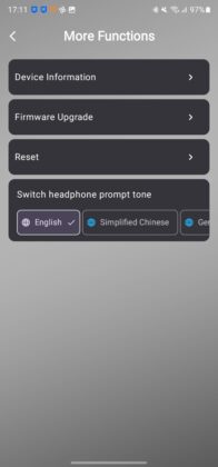 SoundPEATS Engine4: PeatsAudio App