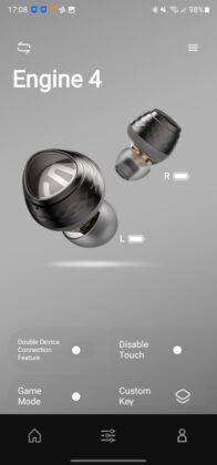 SoundPEATS Engine4: PeatsAudio App