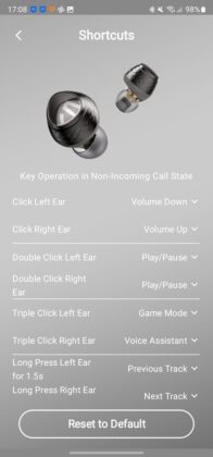 SoundPEATS Engine4: PeatsAudio App