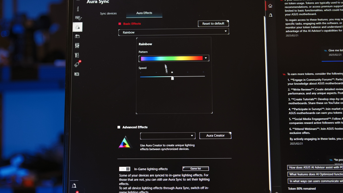 ASUS AI Advisor ASUS AI Advisor