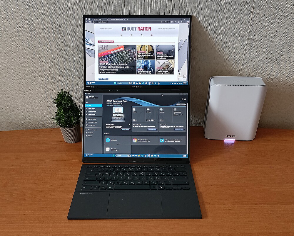 ASUS Zenbook Duo (2025) UX8406CA review - Root-Nation.com