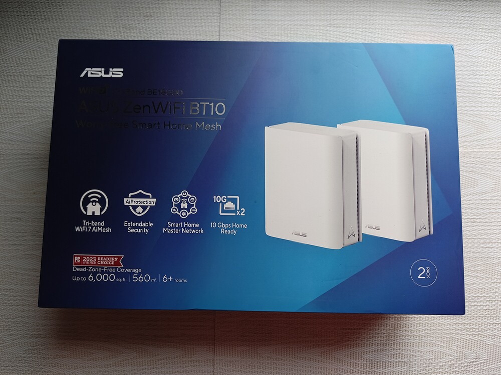 ASUS ZenWiFi BT10 ASUS ZenWiFi BT10